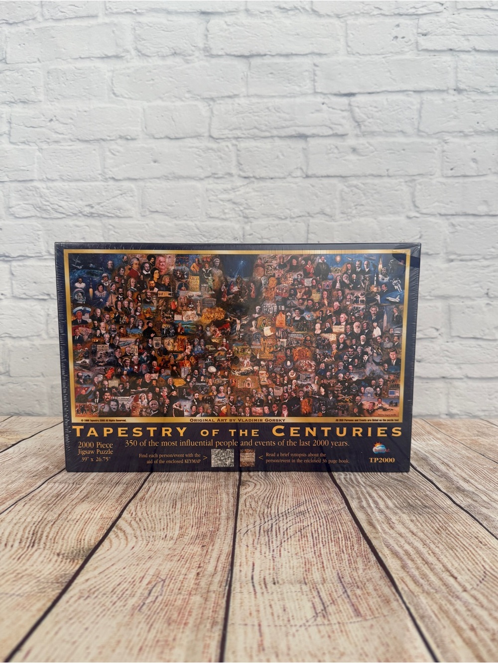 New SunsOut Tapestry of the Centuries 2000-Piece Puzzle